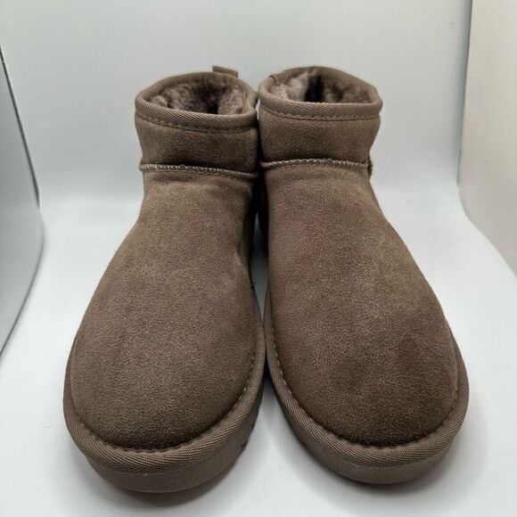 CUSHIONAIRE Women's pull on boot 10 BROWN - Picture 2 of 7